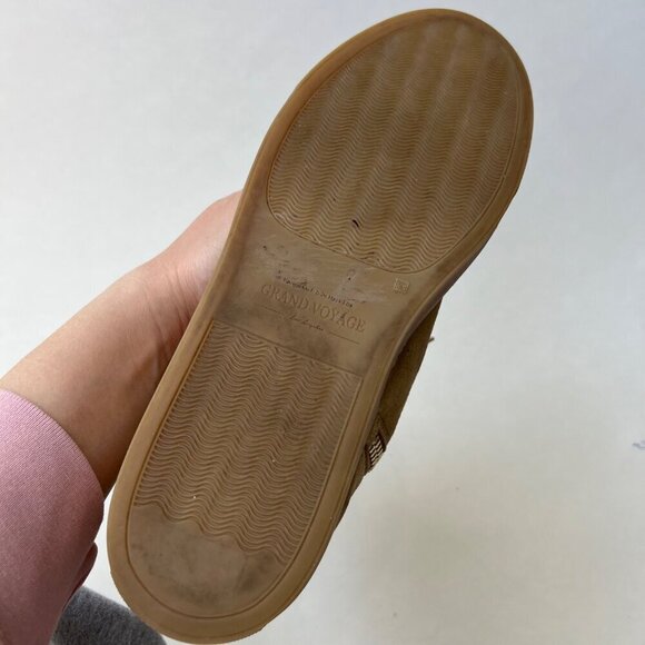 The Grand Voyage Belmondo High suede lace up boots, Tan, Size 10 - Picture 10 of 14